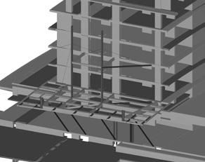 맨하부층만철골구조이며그상부의 RC 구조물을지지하는형태로설계되었다. 여러가지의설치공법이검토되었고시공성을고려하여 < 표 7> 과같은공법을적용하였다. 6.