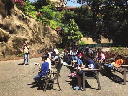 As an extended class, First Communion students took a short trip to the Franciscan Monastery in D.C. to learn the purpose of living as a Jesus disciple from now on.