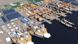 Complex for Maritime Industries 내에제조시설을설립할수있도록허가했다. 이는 207년 3월 Saudi Aramco사와 McDermott사사이에체결된양해각서에따른것으로, McDermott사는지난달 26일, 해당제조시설이해상플랫폼및육해상모듈의대규모제작작업에활용될것이라고밝혔다.