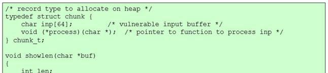 Replacement Stack Frame Return to System Call buffer 와저장된 old frame pointer 주소를덮어쓰는방법 스택에저장된 old frame pointer는 dummy stack frame을참조하도록변경 ( 교체 ) 함 현재함수가교체된 dummy function으로 return됨