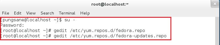 Page 23 of 26 Xsane 프로그램설치하기 문제해결 Fedora 사용자 일부 Fedora 버전의경우,