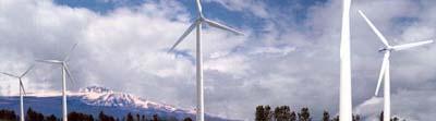 국내풍력에너지이용현황 2007년에자체생산한 750 kw와 1.5 MW급풍력터빈이국내시장에출시 2 3 MW 풍력터빈은개발중이며, 향후2 3년에걸쳐운용시험예정 2007년현재, 우리나라에전체설치된풍력발전용량 : 총 193 MW 풍력을이용한전체전기출력 399 GWh( 국가전기수요의 0.