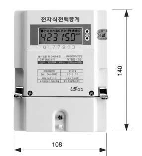 3. 구성기기기능및사양 2) 정격및사양 모델명 LM1210DR-040 LM1210DR-080 LM1210DR-120 전기방식 단상 2선식 (1P2W) 정격전압 (V) 220V, 60Hz 정격전류 (A) 40(10)A 80(20)A 120(30)A 정밀도 1.0급 (Class 1.