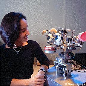 Artificial Brain Kismet is an autonomous robot developed by Cynthia