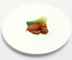 Tenderloin, Stir-Fried Vegetable, Hong Kong inspired Spicy Steak Sauce 국내산한우쇠고기안심야채볶음,