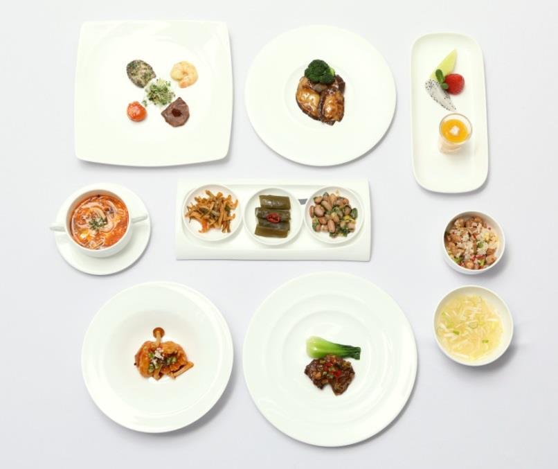 Chinese Set Menu Chapter 5 W 105,000 Four Varieties of Chef s Special Cold Appetizers, Goheung Citron Sauce 특선네가지냉채 ( 쇠고기 : 미국산 ),