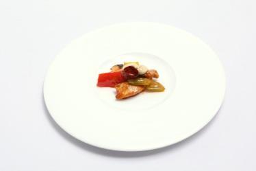 미국산 ), 고흥유자소스 Golden Pine Mushroom, King Crab Meat, Corn Soup