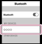 4 [] 를터치합니다. "BLUETOOTH connected"(bluetooth 연결됨 ) 음성안내가나옵니다. 힌트 위의절차는예시입니다. 자세한내용은 iphone 에부속된사용설명서를참조하십시오. 참고사항 마지막에연결된 Bluetooth 장치를헤드셋부근에두면헤드셋을켜기만해도헤드셋이장치에자동으로연결될수있습니다.