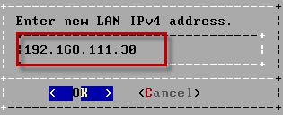 DHCP 를사용하겠냐는창이나오면, 오른쪽화살표를눌러 <No> 로이동한후 Enter 키를누른다. [ 그림부록 2-8] 네트워크설정 1 2-3.