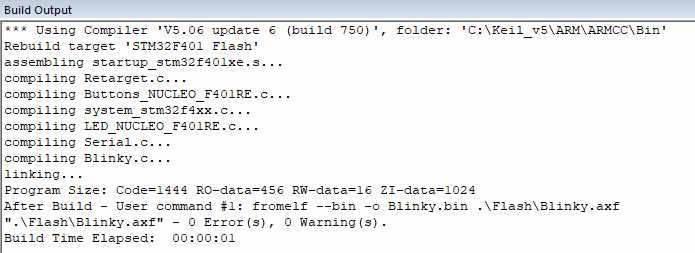 c 소스를다음과같이수정하도록한다. Project => Build Target 메뉴를클릭하거나툴바에서 Rebuild 버튼을클 릭, 또는단축키 F7 을눌려프로젝트빌드를실행한다. 그림 2.