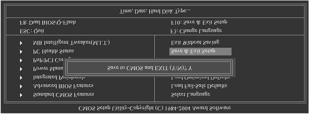 일반적으로시스템은 BIOS 가업데이트되면모든장치들을다시탐지합니다. 그러므로, BIOS 가업그레이드된후에 BIOS 기본설정을다시로드할것을권장합니다.