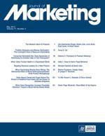 of Marketing Research Journal of