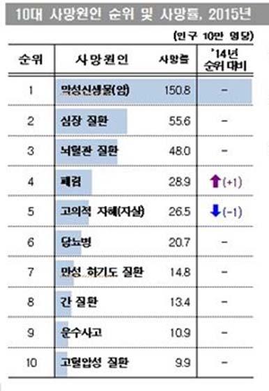 ) 연령별사망구조의차이가뚜렷함 영아소아 선천성문제