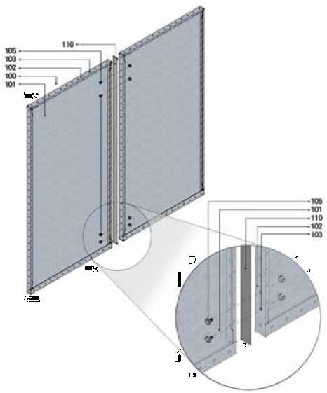 4. 제품소개 Shielding Panel 열연아연도금강판판넬 1) 생