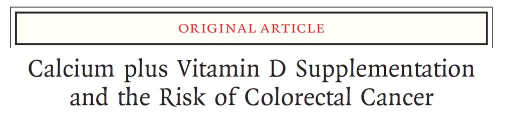 RCT Effect of CaD supplementation?