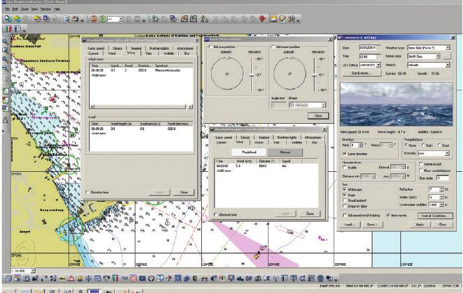 08 Simulation Solution SHS Ship Handing Simulator 마린전자 SHS (Ship Handling Simulator, 선박모의조정시뮬레이터)는 최첨단 컴퓨터 그래픽 및 네트워크 기술을 바탕으로