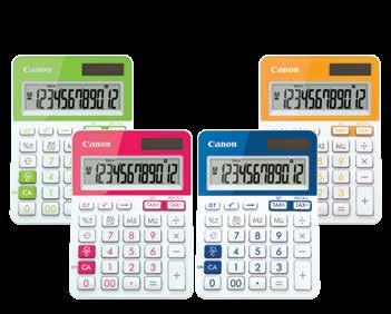 CALCULATORS 편리하고똑똑한전자계산기 LS-123T 옵션여부 핑크, 오렌지, 블루, 그린총 4