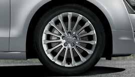 Wheels/tyres 5 암디자인주조알루미늄휠크기 9 J x 19, 255/45 R 19 타이어 15 스포크디자인주조알루미늄휠부분광택, 크기 9 J x 19, 255/45 R
