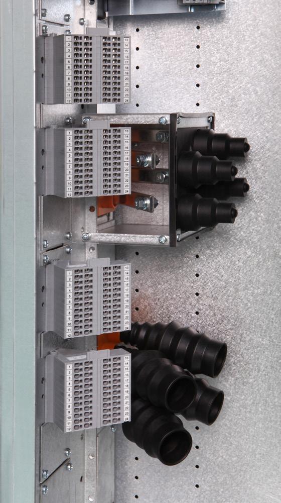 Form 4b 적용저압배전반 Arc 사고확산방지를위한 busbar 와각유니트간격벽구조 (Up to Form 4b type 7 구현 ) Form 4b 적용격벽구조 분할구조를통한기능단위 ( 유니트 ) 와부스바격리 분할구조를통한기능단위 ( 유니트 )