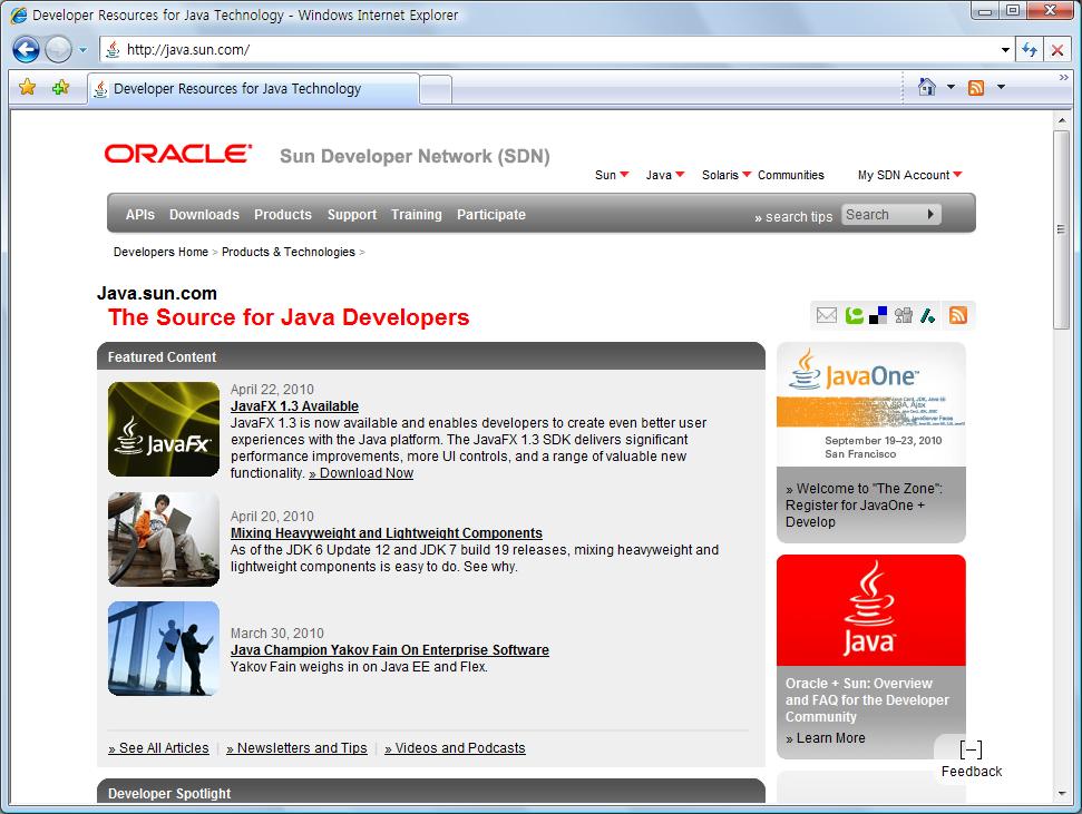 26/78 2. JDK 설치하기 JDK 다운로드받기 웹브라우저의주소창에 http://java.sun.