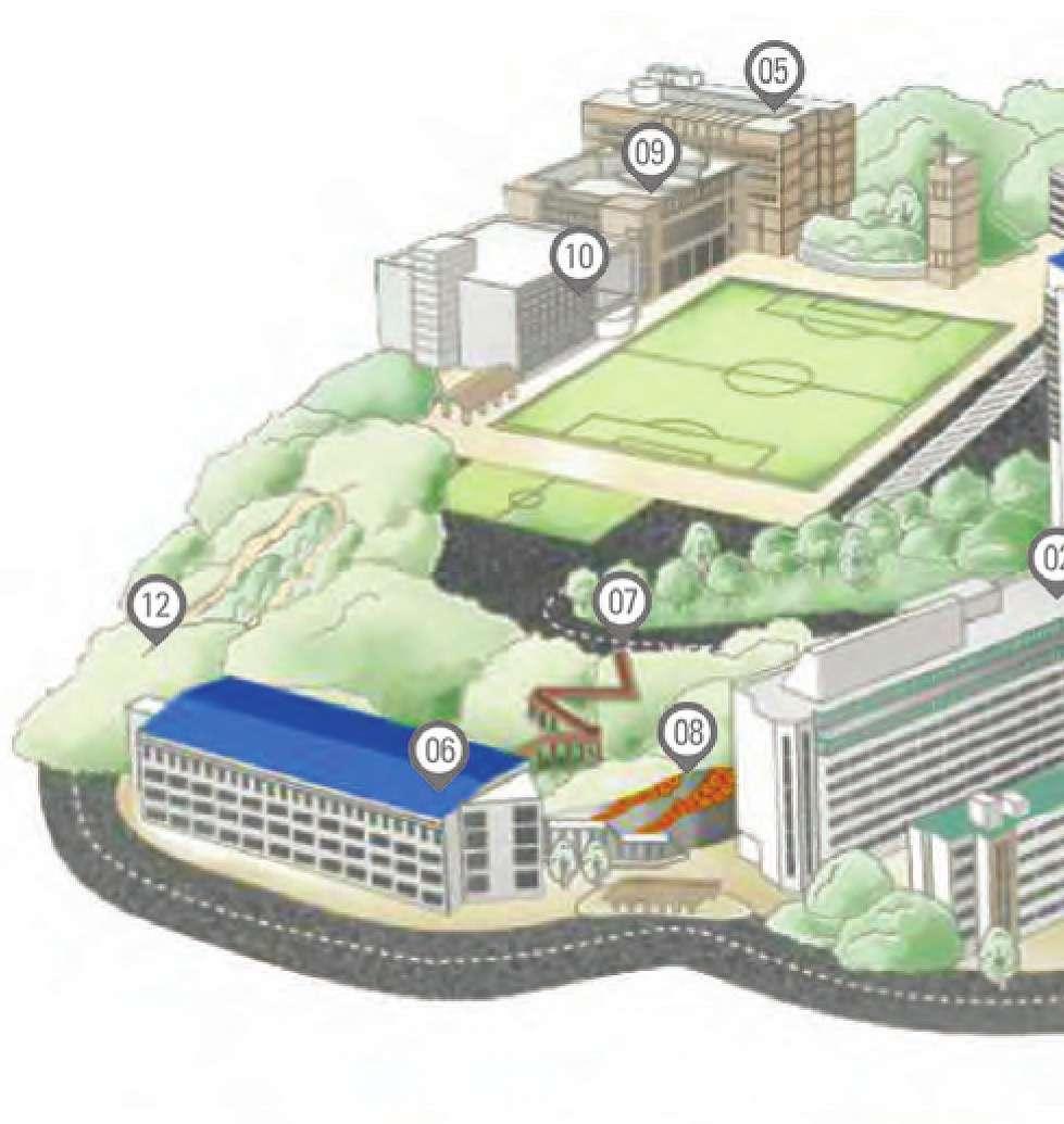 ANYANG UNIVERSITY 캠퍼스배치도 안양대학교캠퍼스 ANYANG UNIVERSITY CAMPUS MAP & INFORMATION 1948년개교이래안양대학교는행복을위한변화가움트는아름다운캠퍼스를구축했습니다.