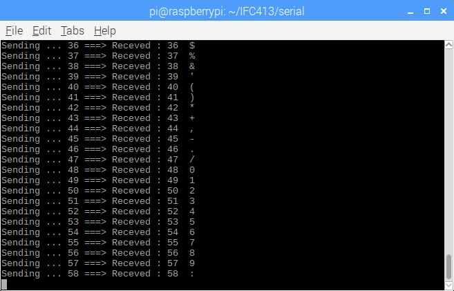 RaspberryPi 시리얼통신 10 serialflush(fd); delay(300);