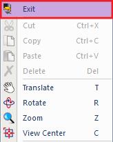 Remove: Entity 를클릭시무조건해지합니다. * Select Toolbar 에서 Select State 를제외한나머지기능들은 Edit Mode 마다다를수있습니다. 4.