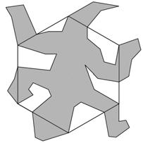 8 수학영역고 1 19. 이차이상의다항식 를 로나눈나머지를 라할때, < 보기 > 에서옳은것만을있는대로고른것은? ( 단,, 는서로다른두실수이다.) [4점] < 보기 > ㄱ. ㄴ. ㄷ. 20. 테셀레이션이란똑같은모양의도형을평행이동과대칭이동하여빈틈이나겹침도없이평면을가득채우는것이다. 에스허르 (Escher, M. C.