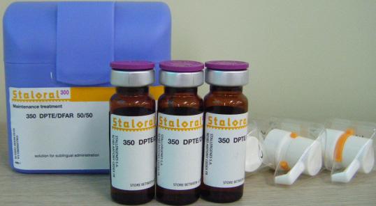 Therapeutic category : 알레르기면역요법치료제 New Drug 1-3 Staloral R Comparison Table 3-6 본원안과용제목록 2 의약품안전성정보 7 약제팀공지사항 8 4.