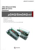 8Ch. 24bit ADC BME-DAQ(Data