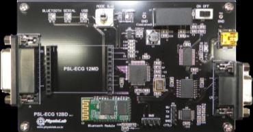 -105dB 이하 PSL-ECG 12MD 사진 샘플링율 250 ~ 32k SPS 입력부 LPF 및과전압방지회로내장