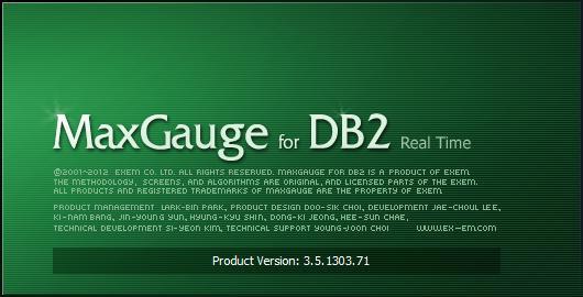 Tools 실시간모니터링중보다빠르게 MaxGauge For DB2 제품군으로이동을할수 있습니다. 6-2-1.
