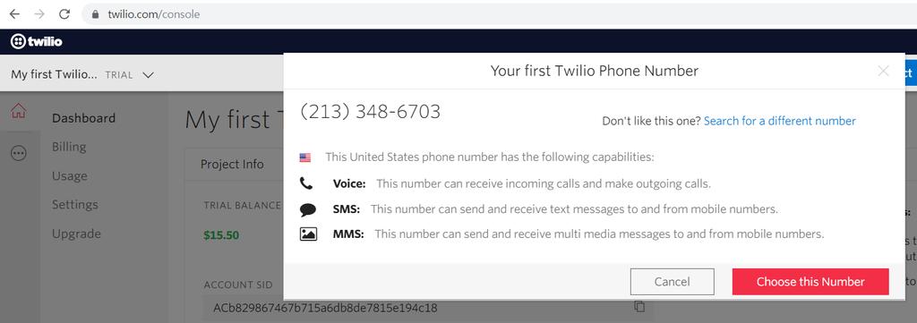 SIP(Session Initiation Protocol) Service : Twillo Twillo 와같은무료 Trial 계정을통해테스트를진행해볼수있음 https://www.twilio.