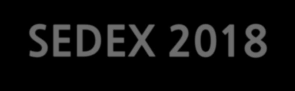 SEDEX 2018