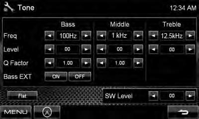 Bass EXT SW Level * 1