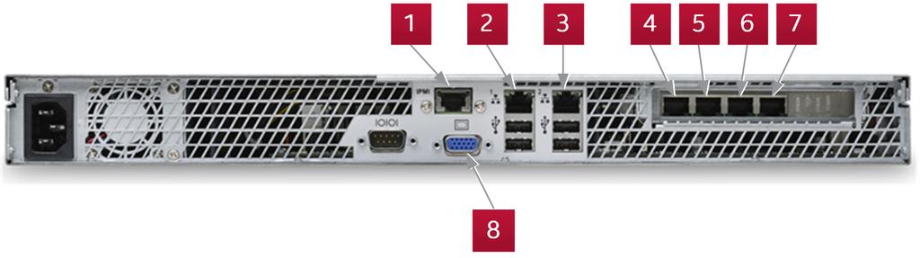 McAfee ESM 장치설치하드웨어설정 2 방화벽및라우터는 DTE 이고스위치는 DCE 입니다. ESM 장치는 DTE 입니다. 네트워크케이블 ESM 장치는모두구리케이블연결을사용합니다. 다이렉트또는크로스오버구리 RJ-45 수 (male) 케이블을사용합니다. ESM 장치 RJ-45 포트를 DCE 에연결하려면다이렉트케이블을사용합니다.