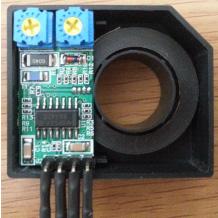 하였을때의온도계수는 0.03%/ 이하이다. (a) Fig. 11. Output error vs. temperature variation with or without thermistor at the DIP type current sensor 3.2 SMD type 전류센서를개발하여제품화하기위해서는 SMD type의 PCB로제작하여야한다.