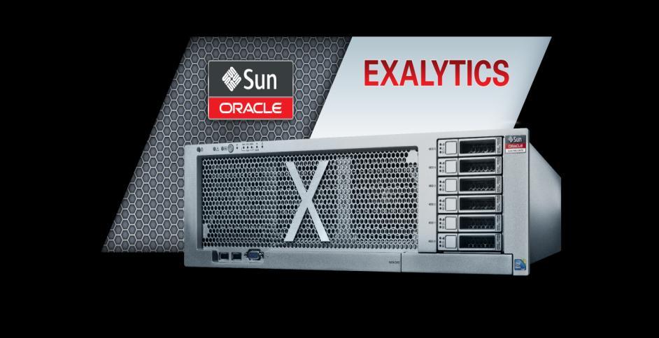 Oracle Exalytics 특징 세계최초의분석전용엔지니어드시스템으로최상의하드웨어, 전사 BI