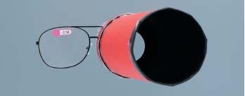 3 접안렌즈경통을만든다 렌즈보다작은구멍 안쪽에노안경을붙인다