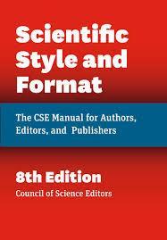 5. CSE Style Scientific Style and Format: The CSE Manual for Authors, Editors, and Publishers 는미국 Council of