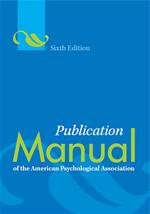 1. APA Style Publication Manual of the American Psychological Association 은미국심리학회에서만든논문작성을위한표준형식 1929
