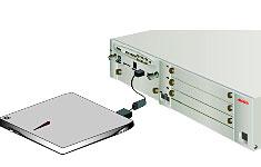8 장 : USB 모뎀과 CD-ROM 드라이브설치 USB 모뎀 1. S8300 의페이스플레이트에있는 USB 포트중하나에 USB 케이블을연결합니다. 2. 모뎀과함께제공된안내설명에따라 USB 케이블의다른쪽끝을모뎀에연결합니다. 3. 아날로그전화선을모뎀의 RJ-11 잭에연결합니다.