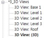 Tip : 3D 설계의효율성을높이기위해 3D View 와 2D 작업이동반되는것을권장합니다.