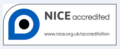 Editorial Process Official Accreditation The National Institute of Health and Care Excellence (NICE) has accredited the process used by IBM