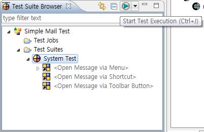 4.8 테스트실행 Test Suite Browser
