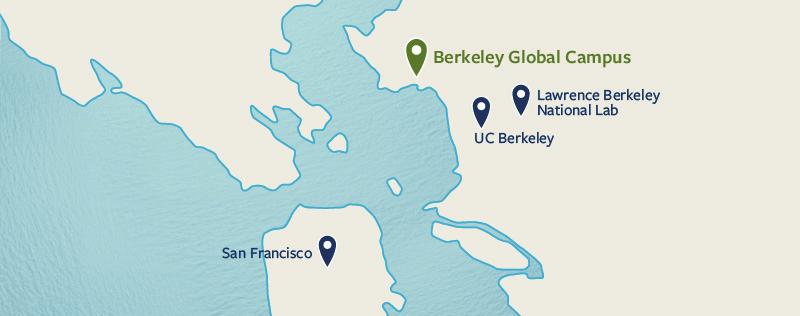 그림 4 Berkeley Global Campus 위치 자료 : http://bgc.berkeley.edu/ (2016.5.27.