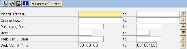 6. Inbound Delivery Create Inbound Delivery Interface (Web VAN SAP) Inbound Delivery.