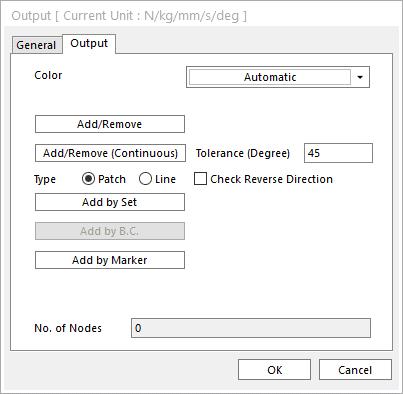 Output Dialog 의 OK 버튼을선택하면, Database 에 Output1 이생성됩니다. 7. 다음의방법을이용하여상위모드로되돌아옵니다. Working 창에서마우스오른쪽버튼을눌러 Pop-up Menu 에서 Exit 를선택합니다. 8.