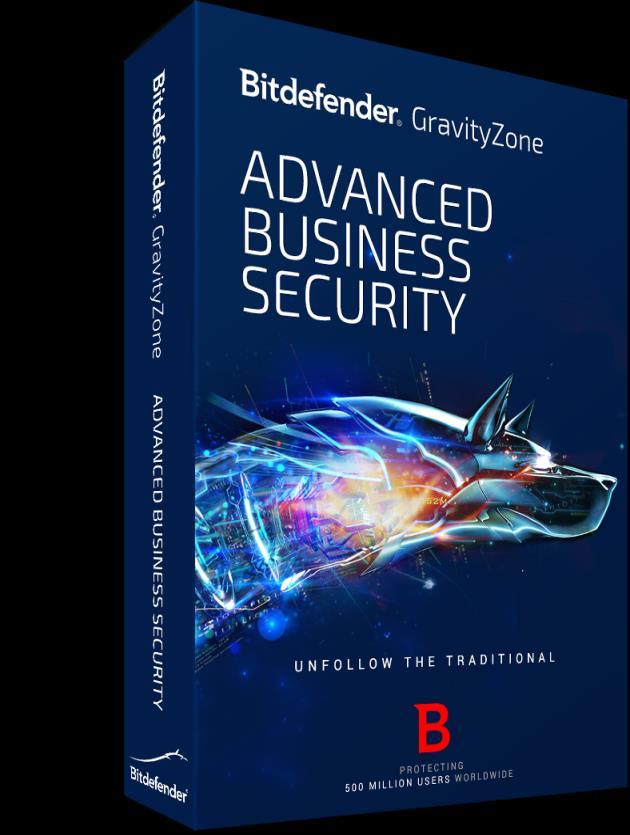 PRODUCT BENEFIT Bitdefender GravityZone 은기업용악성코드탐지및시스템속도저하테스트에서보호및성능부분 1 위솔루션으로선정된제품입니다.